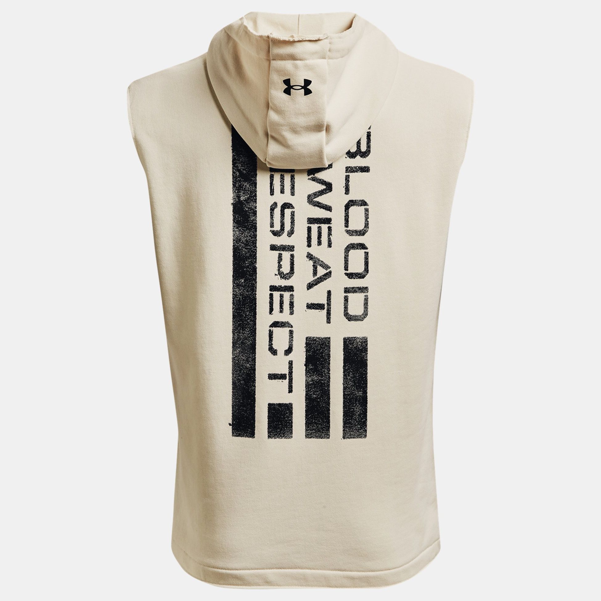 Hanorace & Pulovere -  under armour Project Rock Heavyweight Terry Sleeveless Hoodie